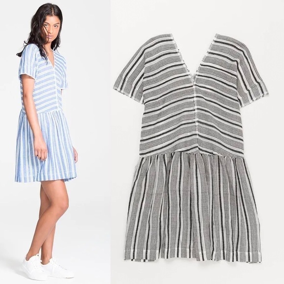 lemlem black and white Selina Easy Dress size small - Picture 1 of 9